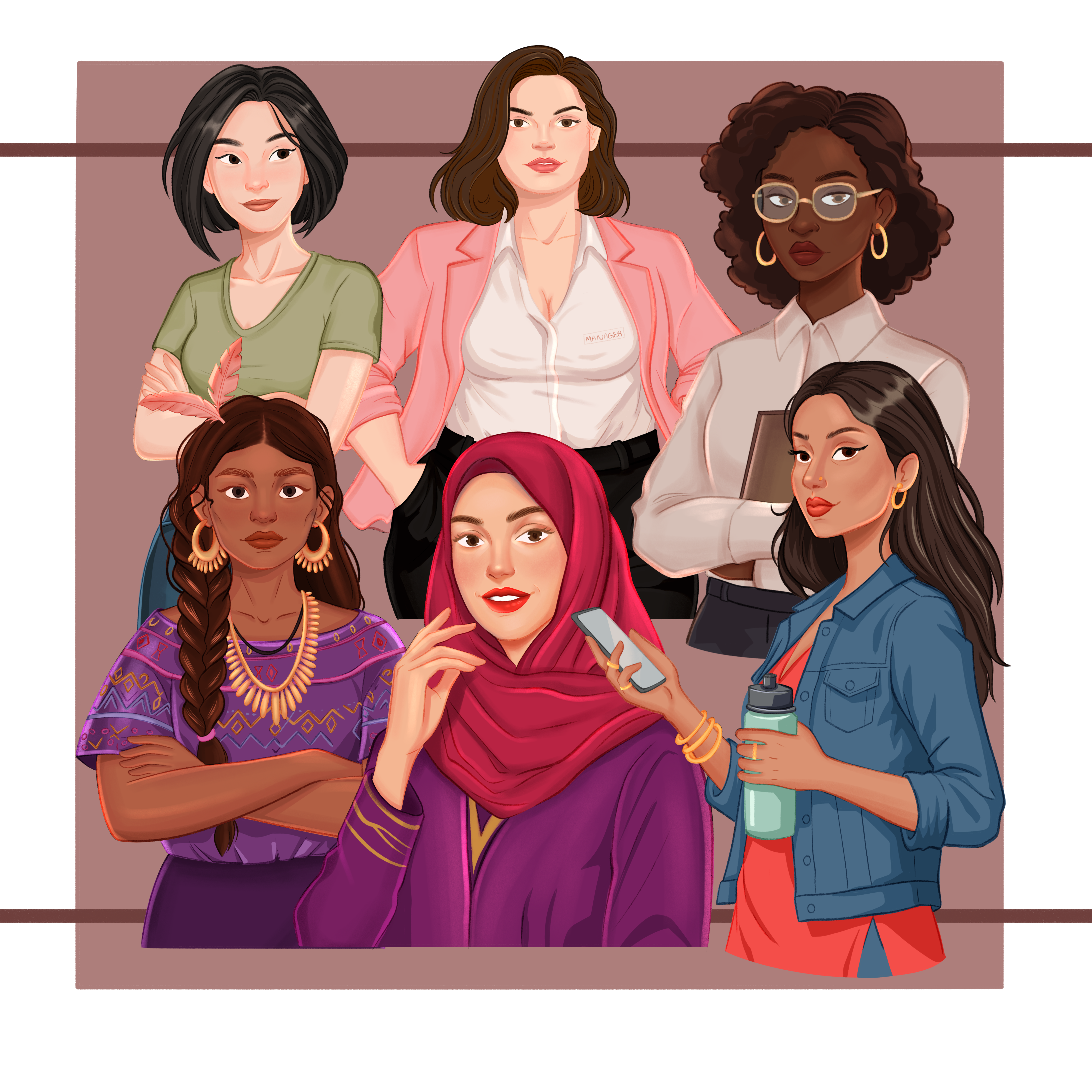 Six Eldest daughter archtypes
